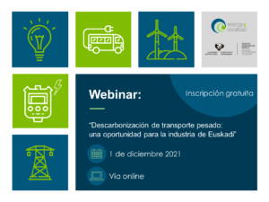 Descarbonización del transporte pesado: una oportunidad para la industria en Euskadi @ Vía online